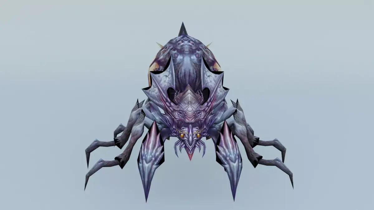 Monster insect boss Renmianzhizhu 3D model
