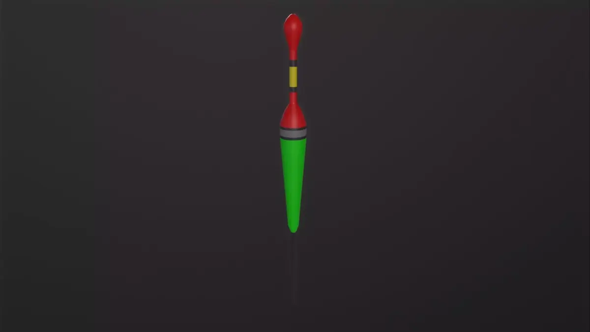 Fishing Float 3D Model Low-poly 3D model