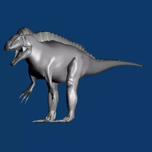 Acrocanthosaurus dinosaur 3D model