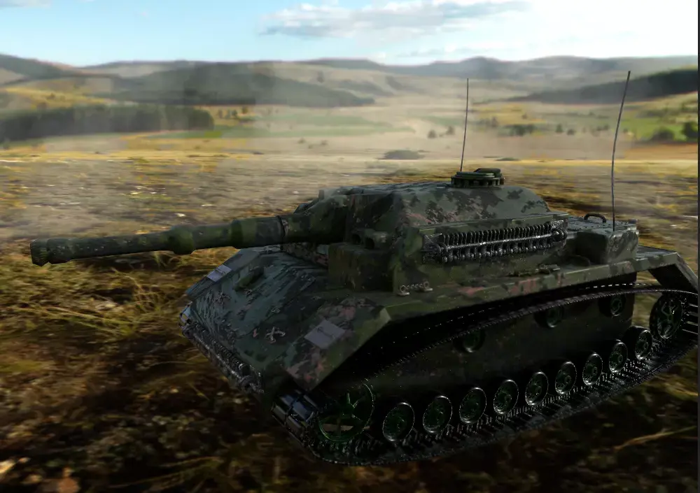 StuG IV Tank Destroyer  3D model
