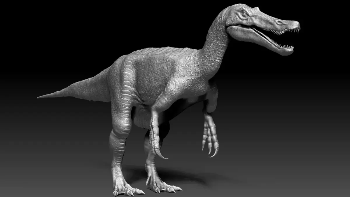 Dinosaur Baryonyx Walkeri Sculpt Project 3D model