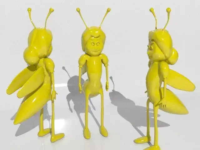 Cartoon Bee 3D model shop