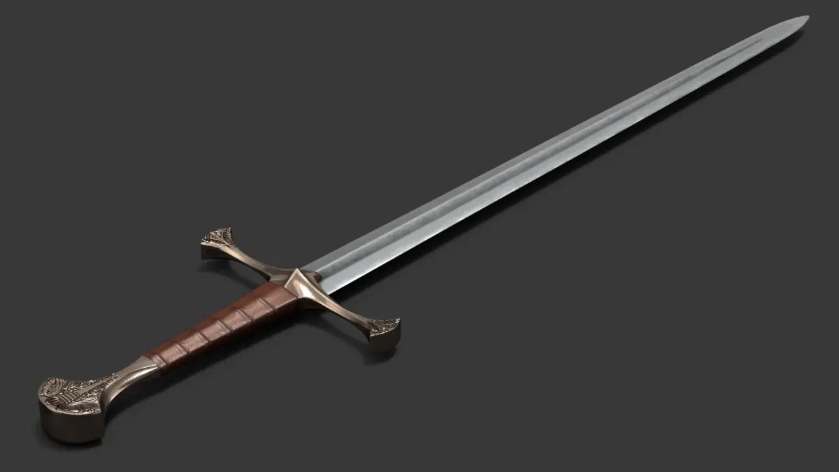 Sword 8K PBR Textures 3D model