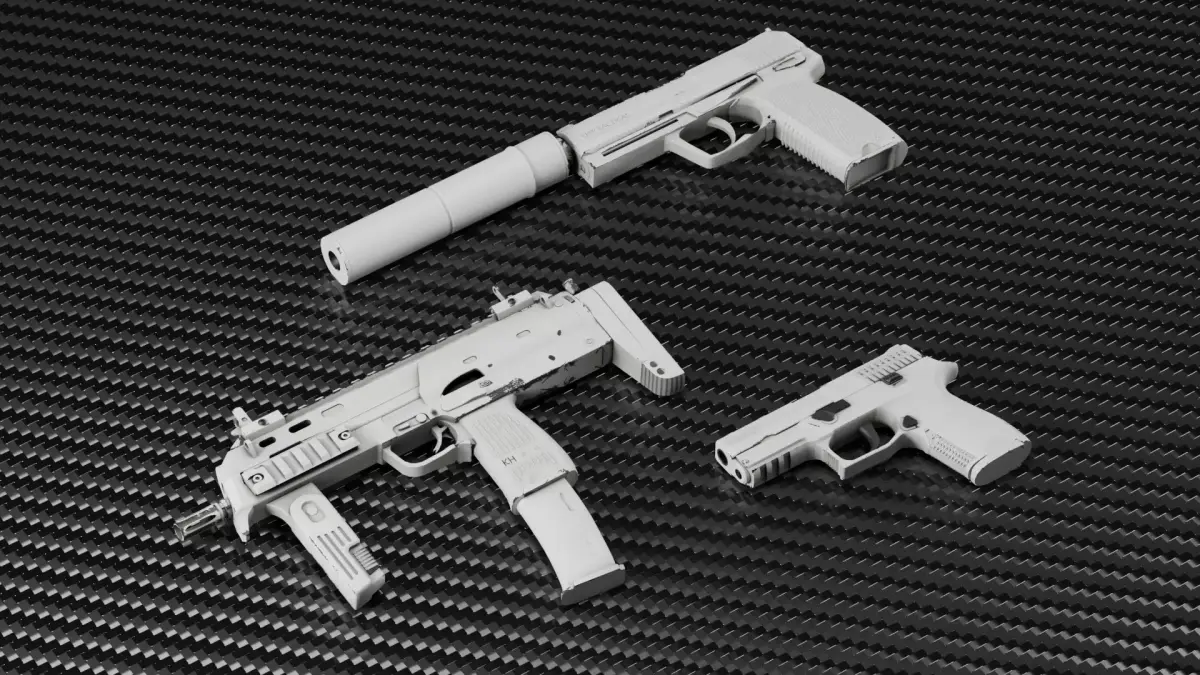CS2 Whiteout Collection 3D model