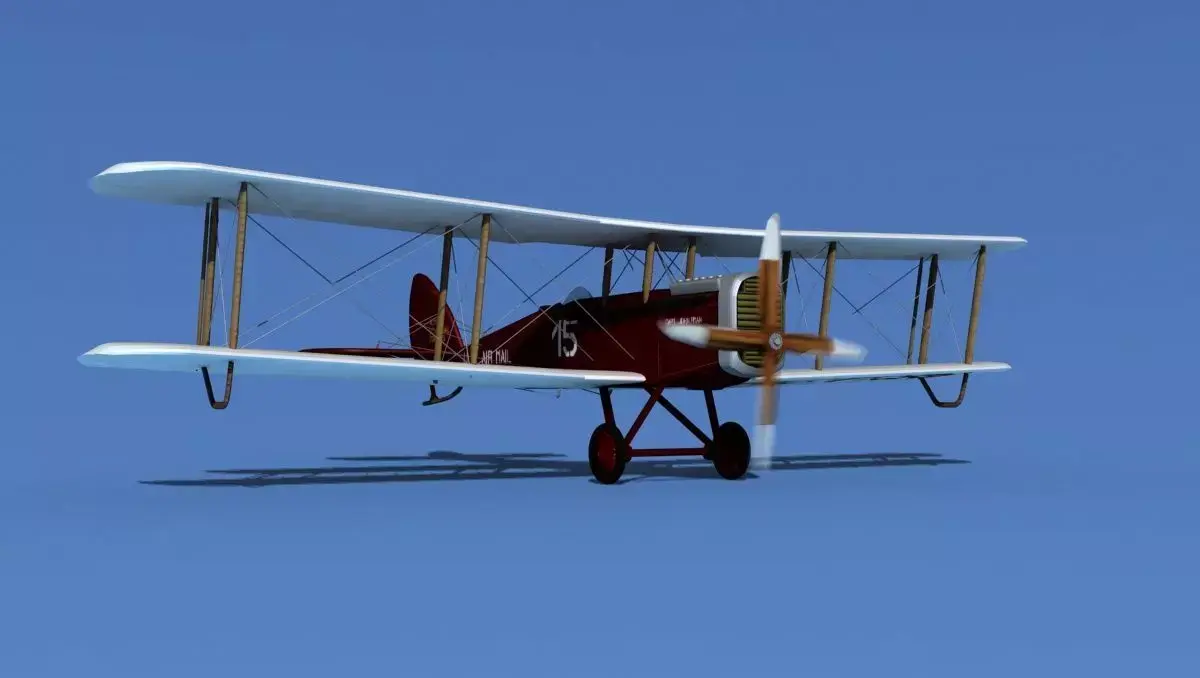 Airco DH-4 V01 US Air Mail 3D model