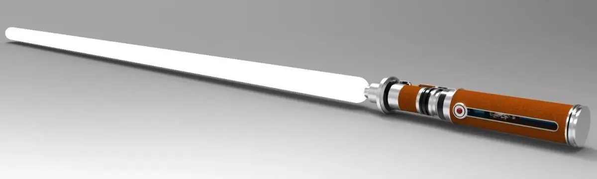 Jedi lightsaber Free 3D model