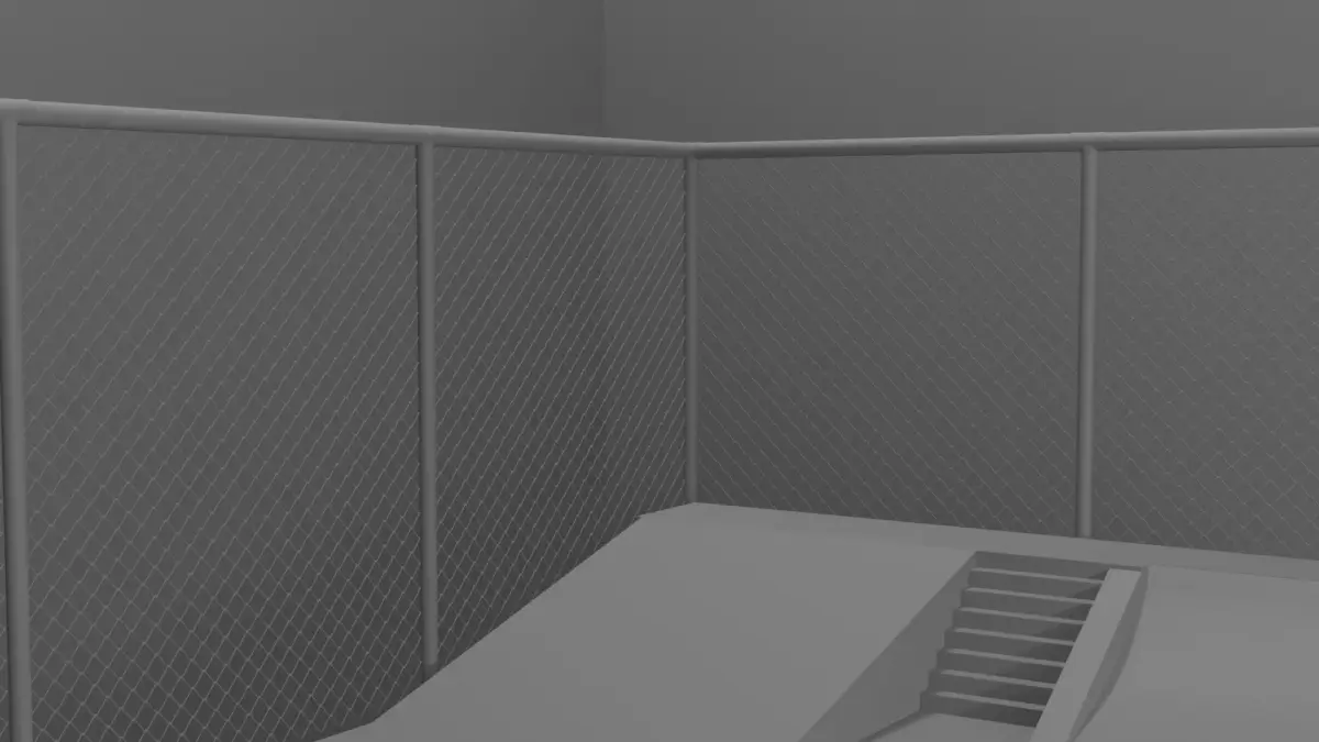Simple Fence     FREE Free 3D model