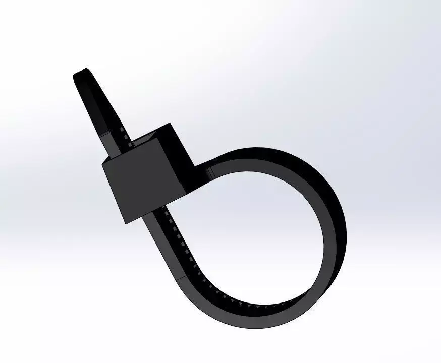 Zip Tie Free 3D model