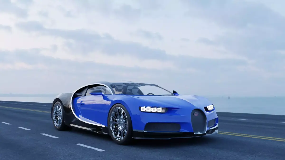 Bugatti Chiron Free 3D model