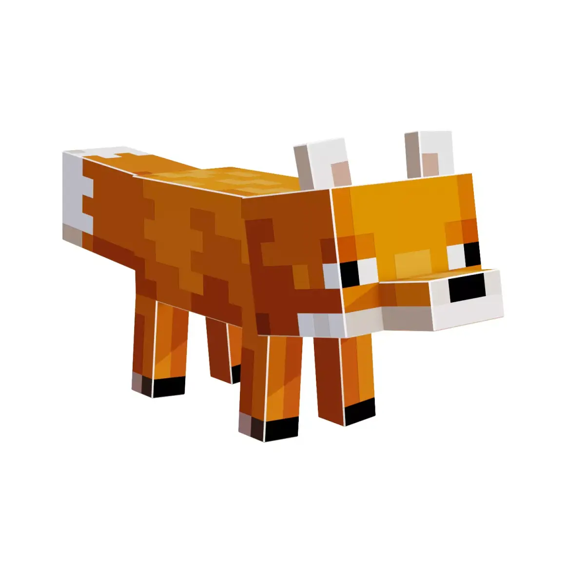 Minecraft Fox 3D Model 3D model