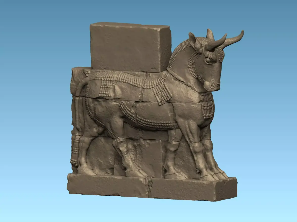Assyrian Bull 3D print model purchase