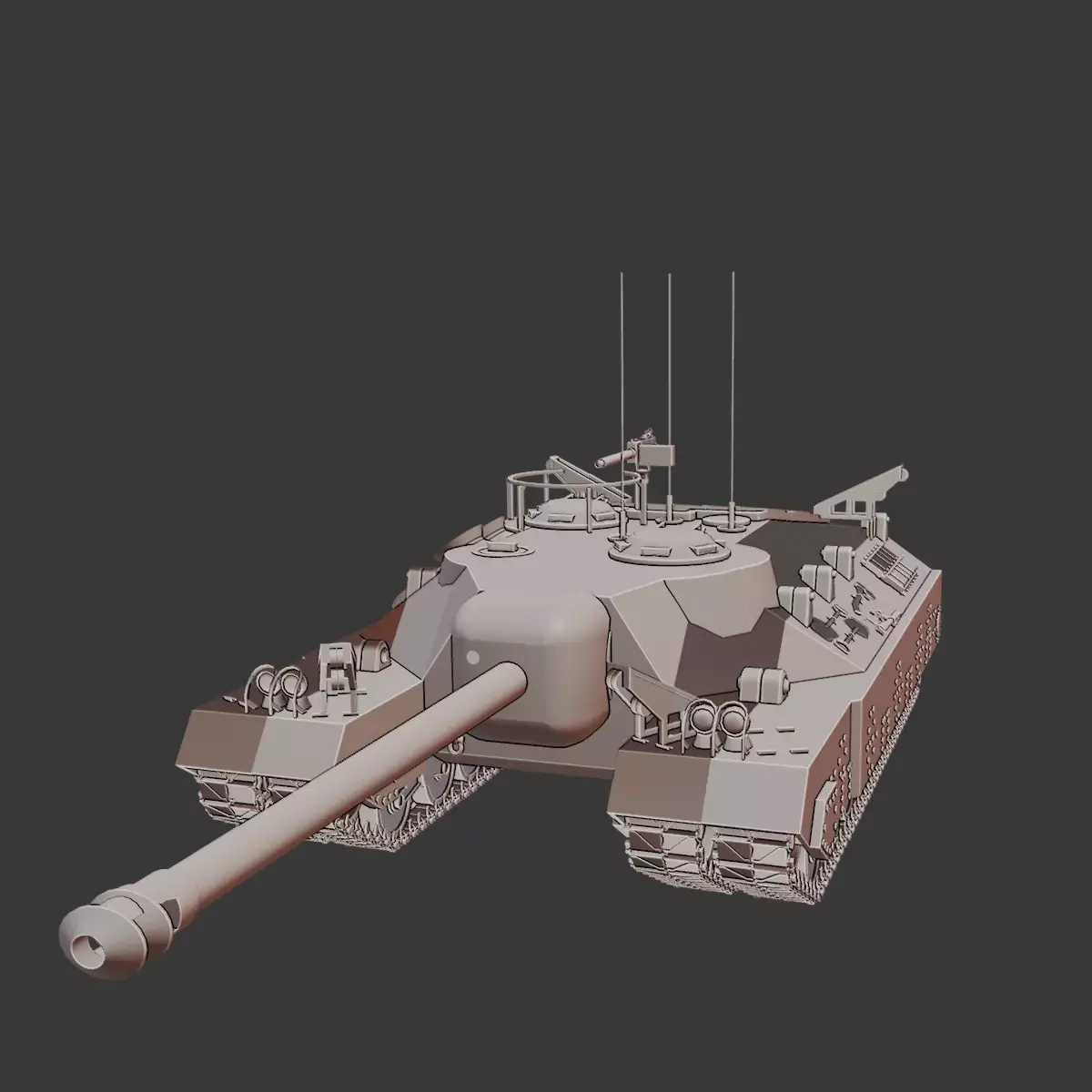 T 28 Soviet Medium Tank 3D Printable  3D print model