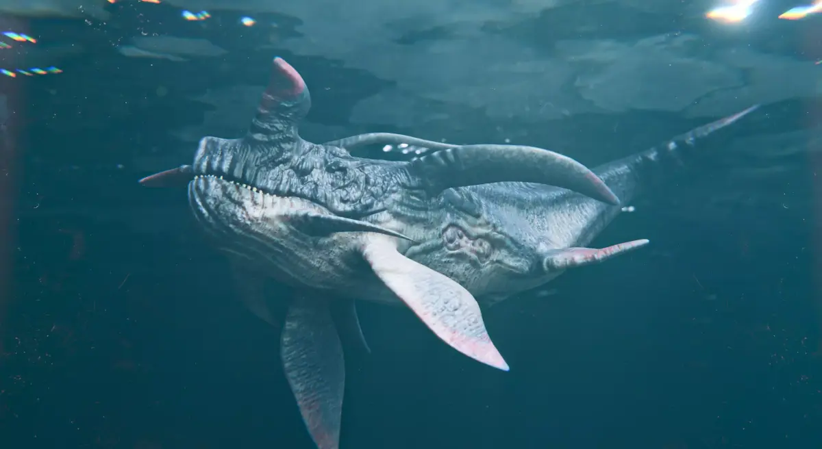 Alien Whale Creature Low-poly 3D model