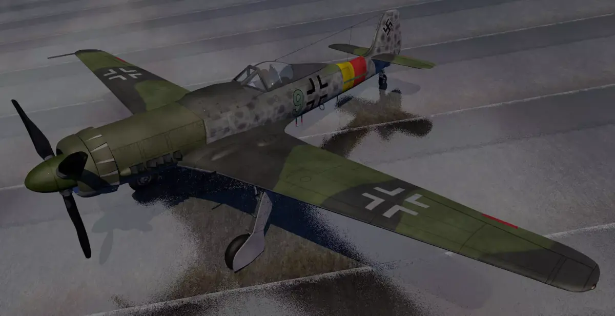 Focke-Wulf Ta-152H-1 3D model