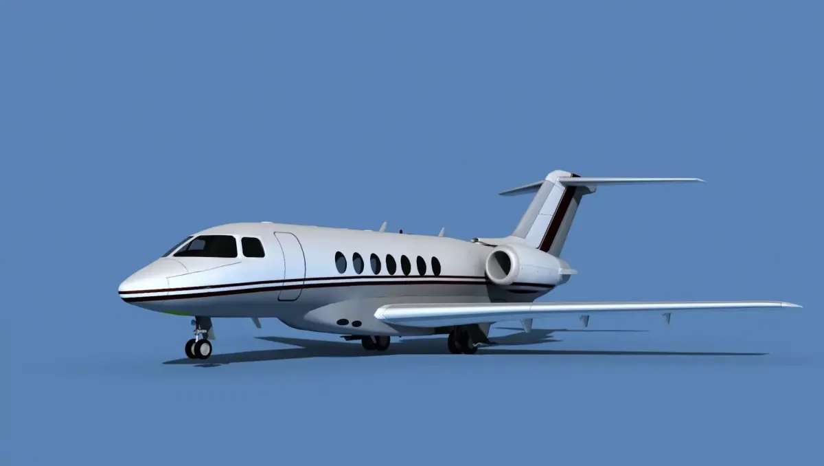Hawker Siddley 4000 V12 3D model