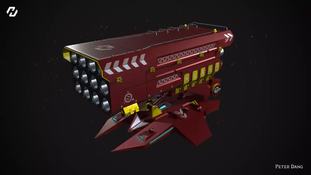 Missile Launcher 3D model