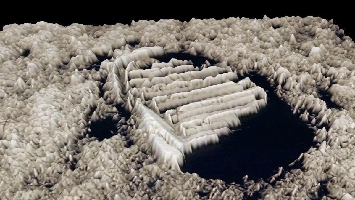 Astronauts First Footprint On The Moon 3D model purchase