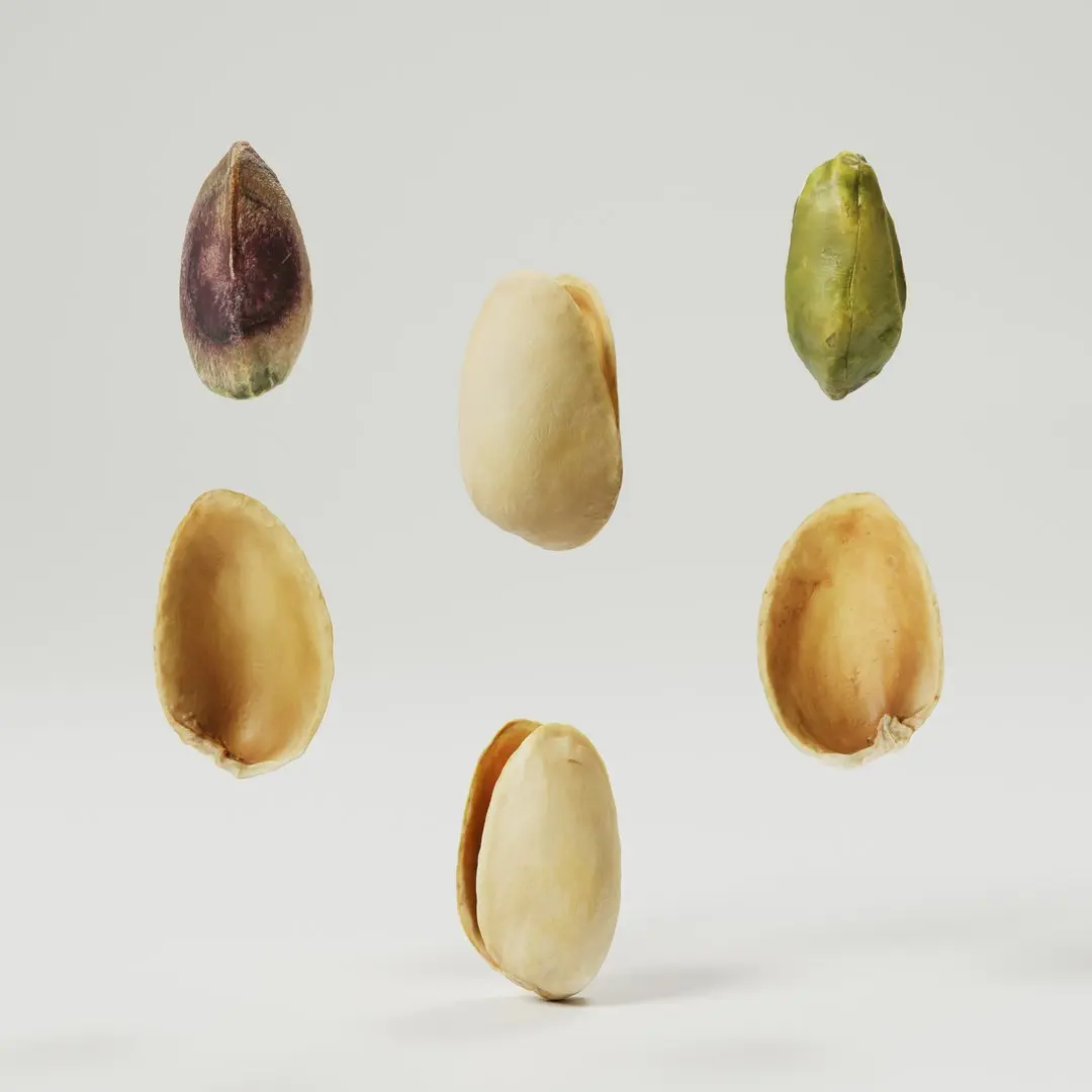 Pistachios 3D model