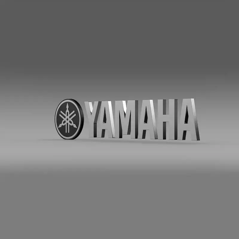 Yamaha Logo 3D model