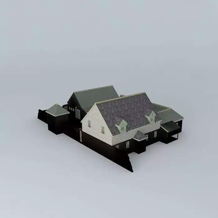 Farmhouse Complex Free 3D model