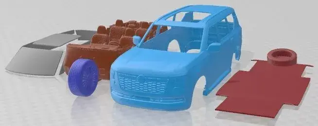 Nissan Patrol 2025 Printable Car 3D print model