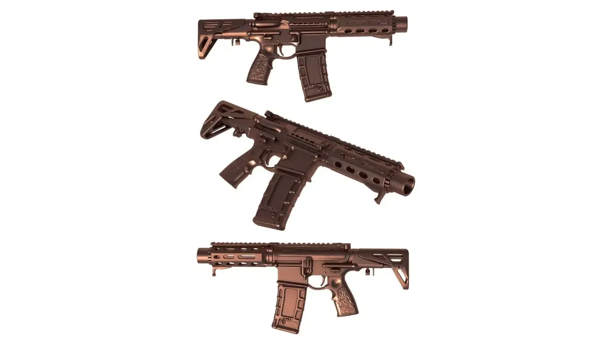 DDM4 PDW SBR 3D print model