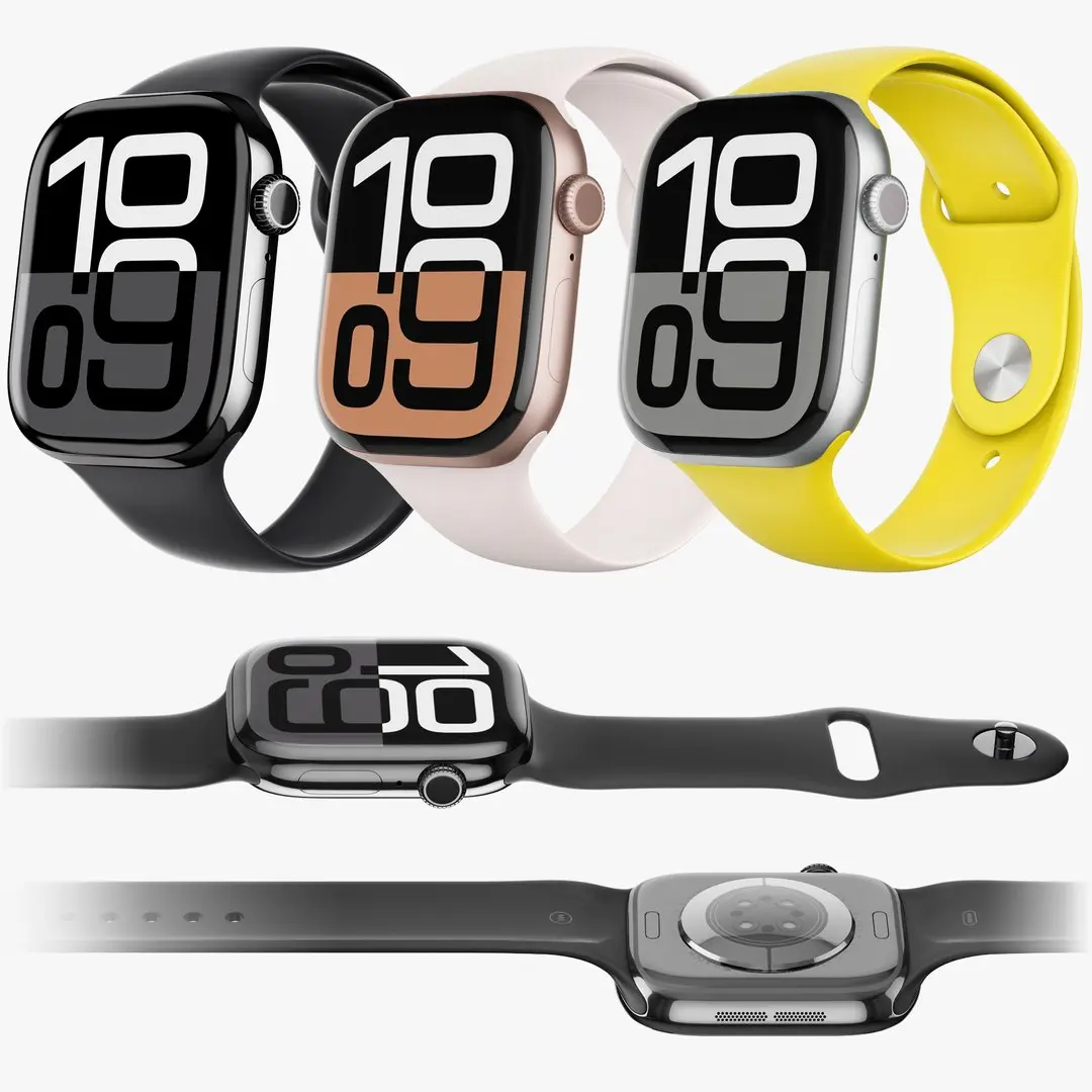 Apple Watch Series 10 Aluminum All colors 3D model purchase