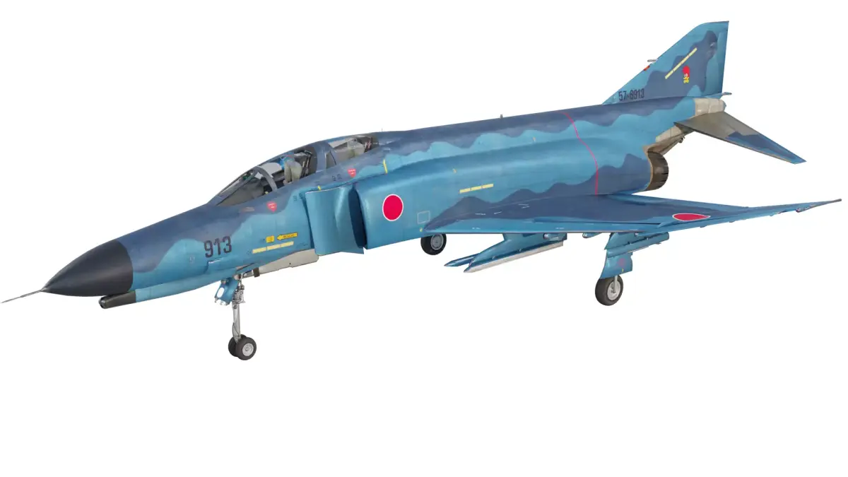 F4 Phantom II Fighter Jet 3D model