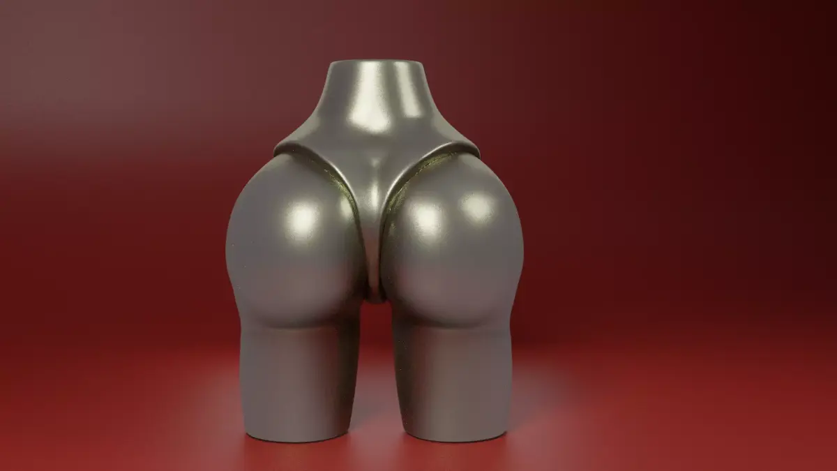 BUTT decoration Free 3D print model