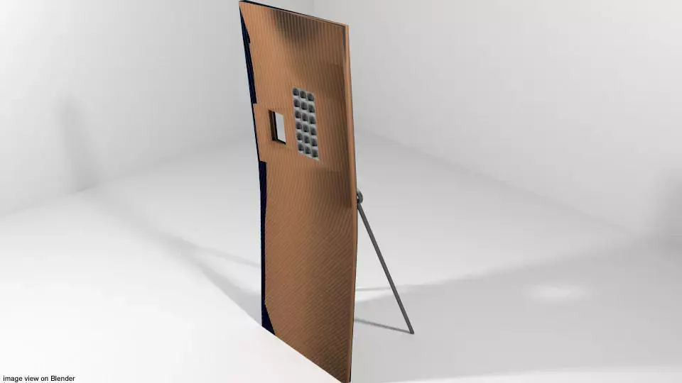 Personal Armor Shield - Medieval Pavise 3D model
