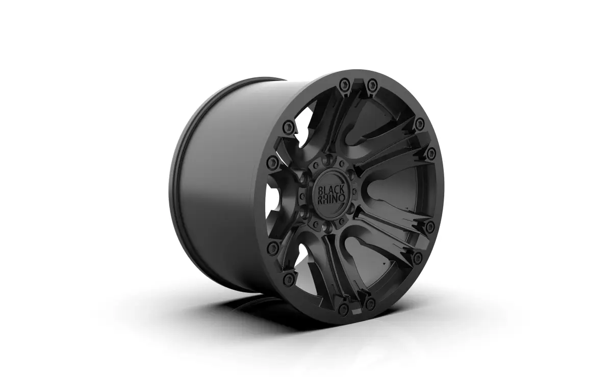 BLACK RHINO ASAGAI WHEEL RIM 3D print model