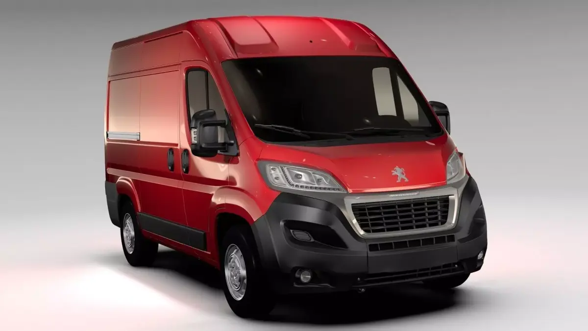 Peugeot Boxer Van L1H2 2017 3D model