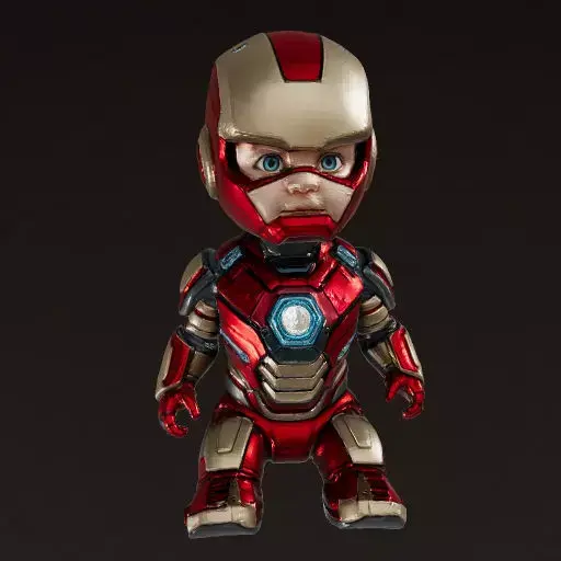 Cute Armored Baby 3D Printable Hero Figure Inspired 3D print model purchase