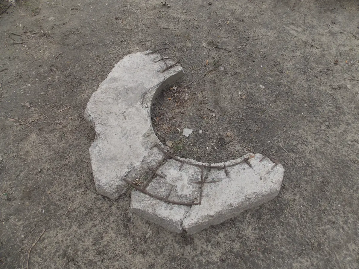 3DF Zephyr - Part of concrete 3D model