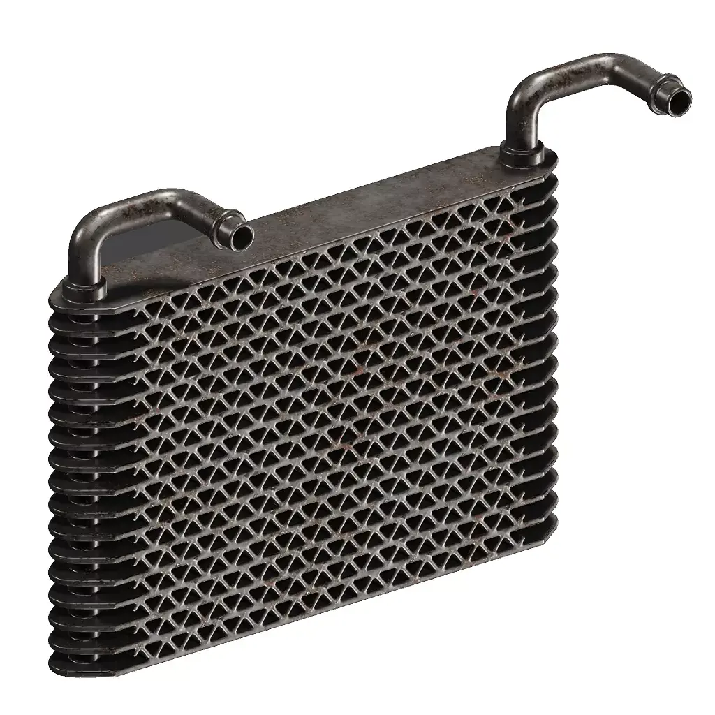 Rusty Car Ac Evaporator 3D model