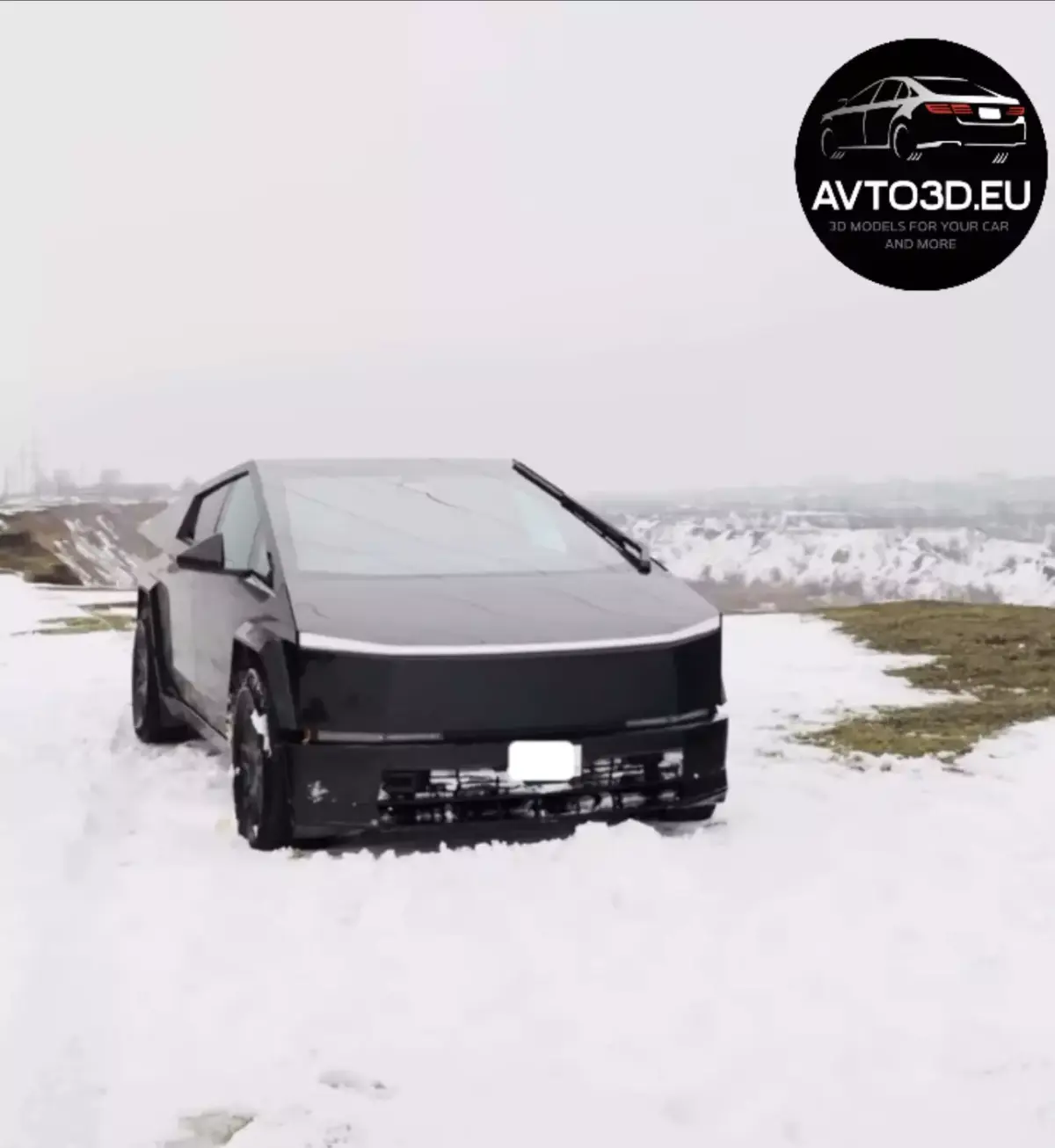 Front body kit for Tesla Cybertruck 3D print model