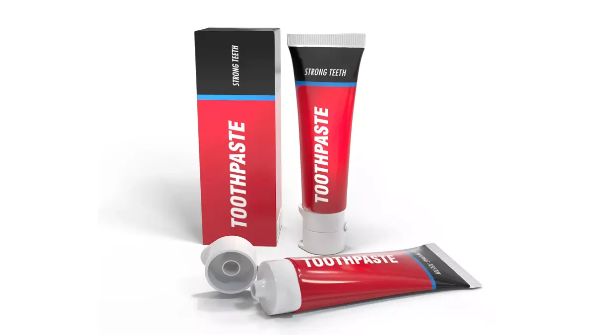 Toothpaste Tube Box 3D model