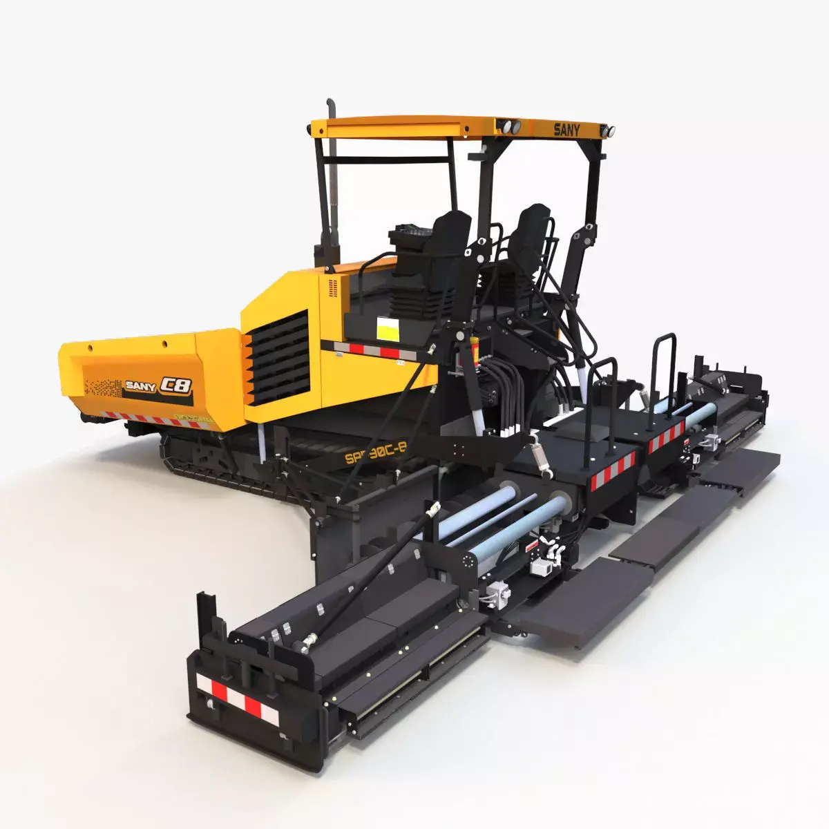  Asphalt Paver 3D model
