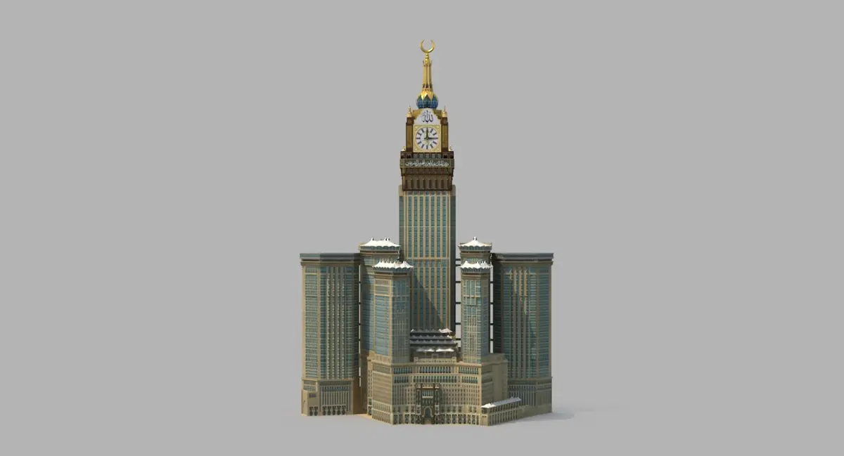 Abraj Al Bait  purchase 3D model