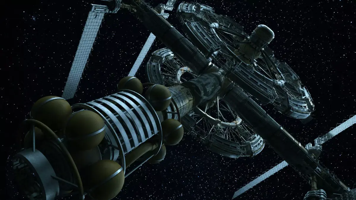 Space Station - Variant A Class 3D model