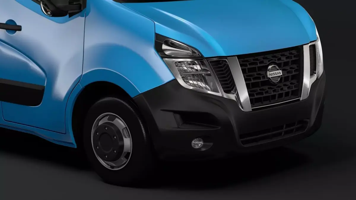 Nissan NV 400 L3H2 Van 2017 3D model