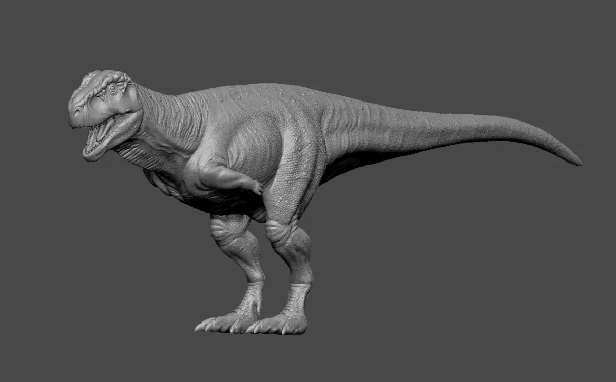 Ekrixinatosaurus Dinosaur 3D model