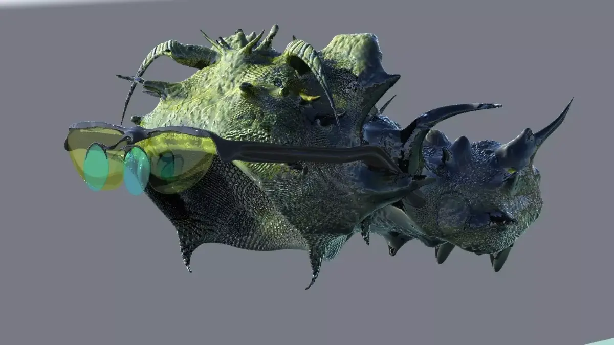 dragon hat Low-poly 3D model purchase