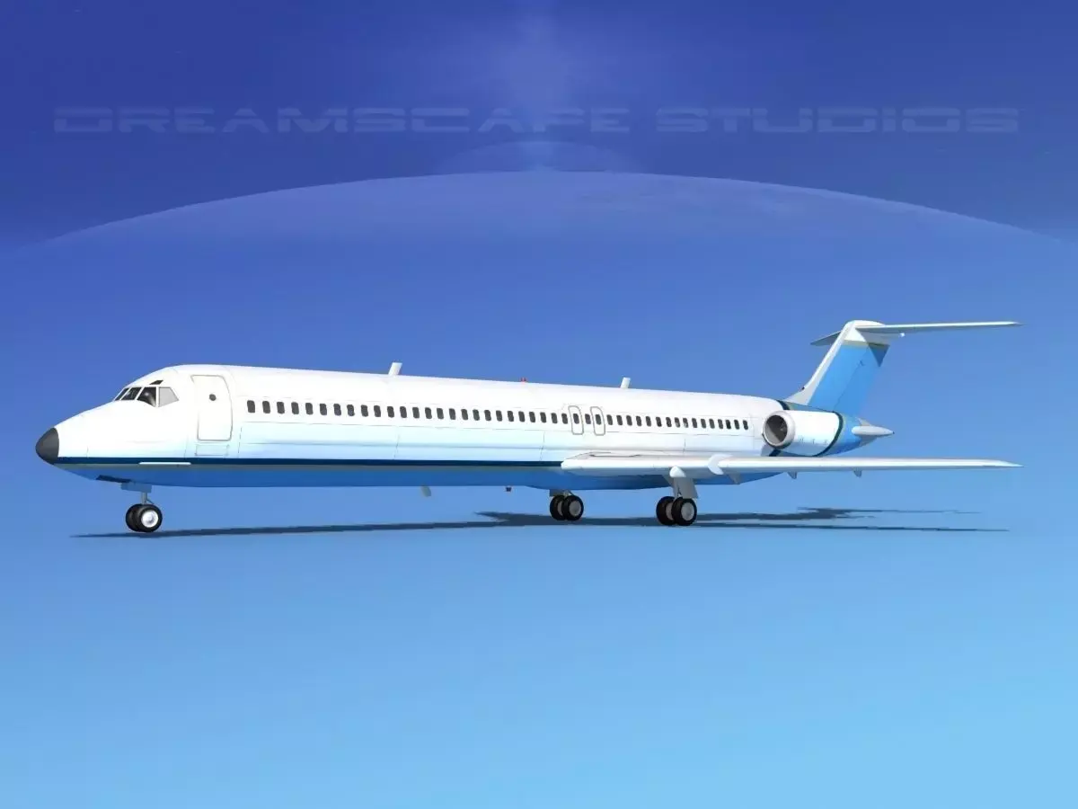 Douglas DC-9-50 Executive 3 3D model