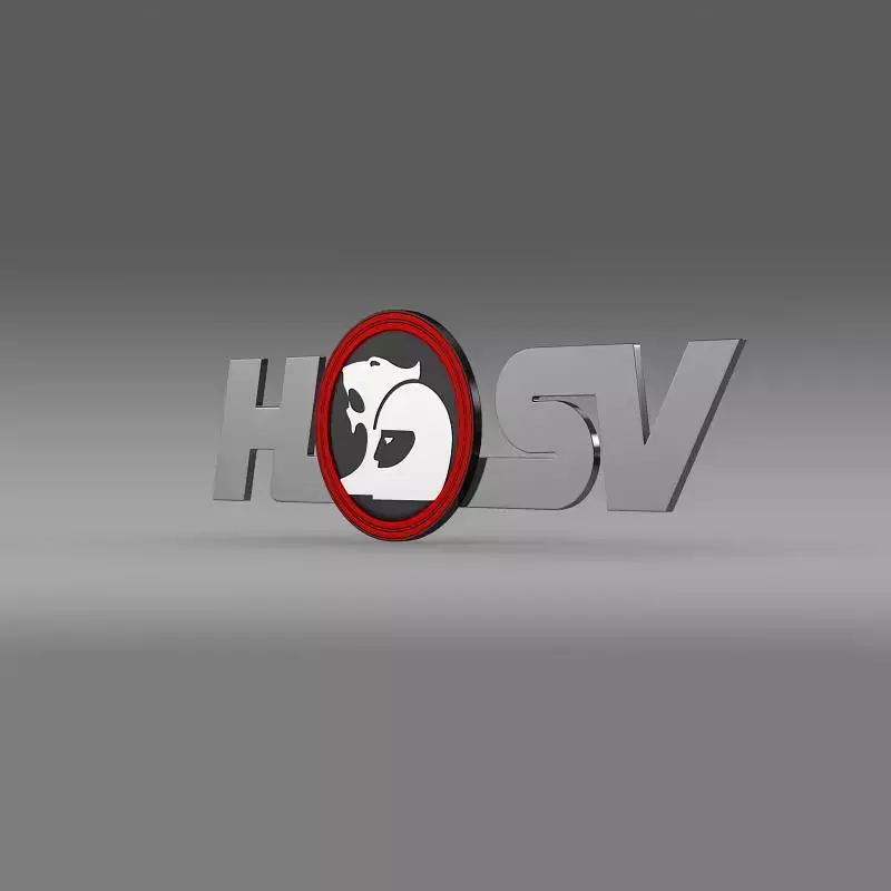 hsv logo 3D model by Sergey
