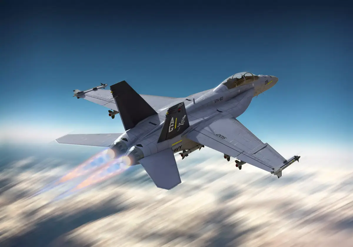 F-18F Super Hornet Low-poly 3D model purchase