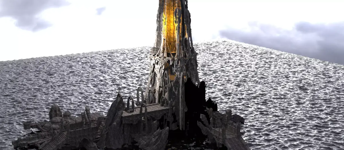 Dark Moria ore Tower 4  3D model