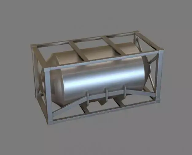Oil Tank 3D model get