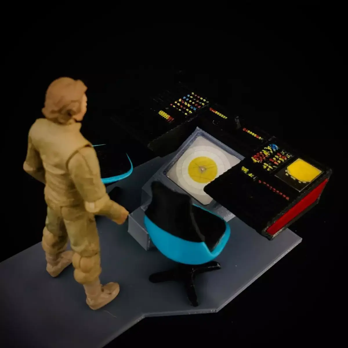 Star Trek Tos Bridge Main Center Console 3D print model