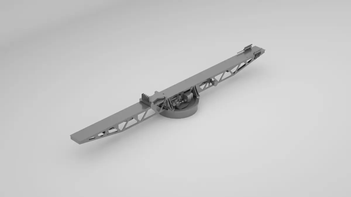 Plane Launch Pad 2 - World War 2 Battleship 3D model